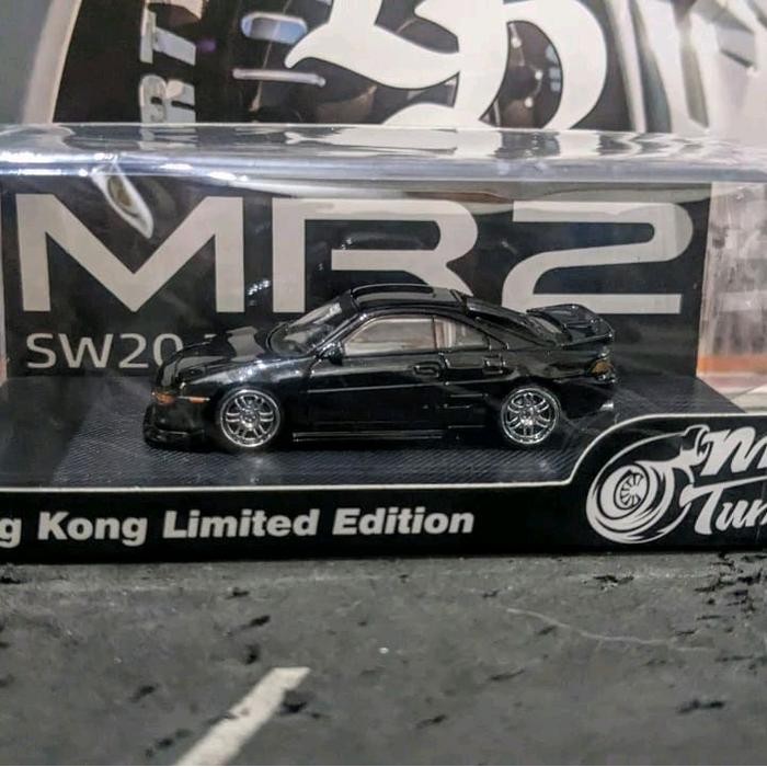 EX99... Diecast Micro Turbo MR2 SW20 Revision 4 Metalic Black Hongkong Limited Edition Srgel