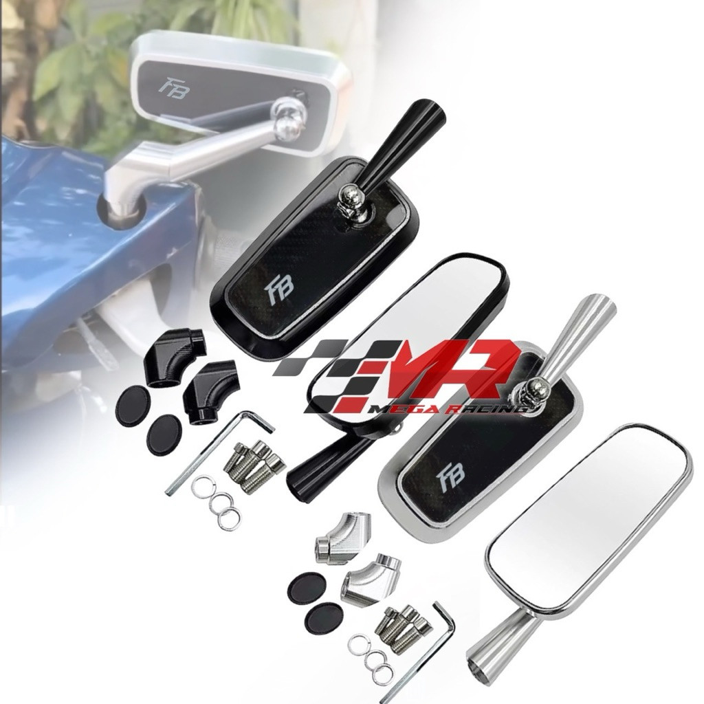 Kaca spion H2C vietnam original cnc yamaha vario beat pcx nmax xmax forza rx king h2c made in vietna