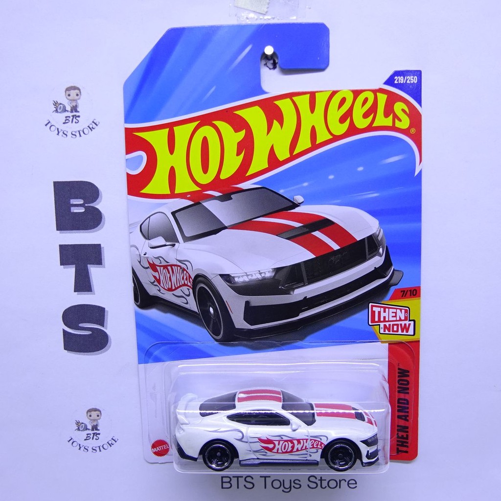 Hot Wheels Ford Mustang Dark Horse Putih Hot Wheels