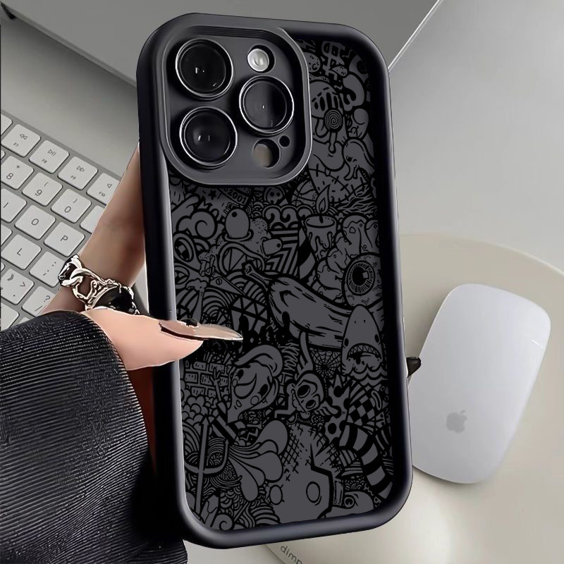 Casing Untuk IPhone 16 11 15 13 14 12 Pro Max 7Plus 8Plus SE 2020 XR X XS Max 16 7 8 6S 15 6 Plus  h