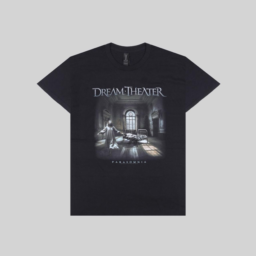 Tshirt DREAM THEATER PARASOMNIA Kaos Band Reguler Pria Original