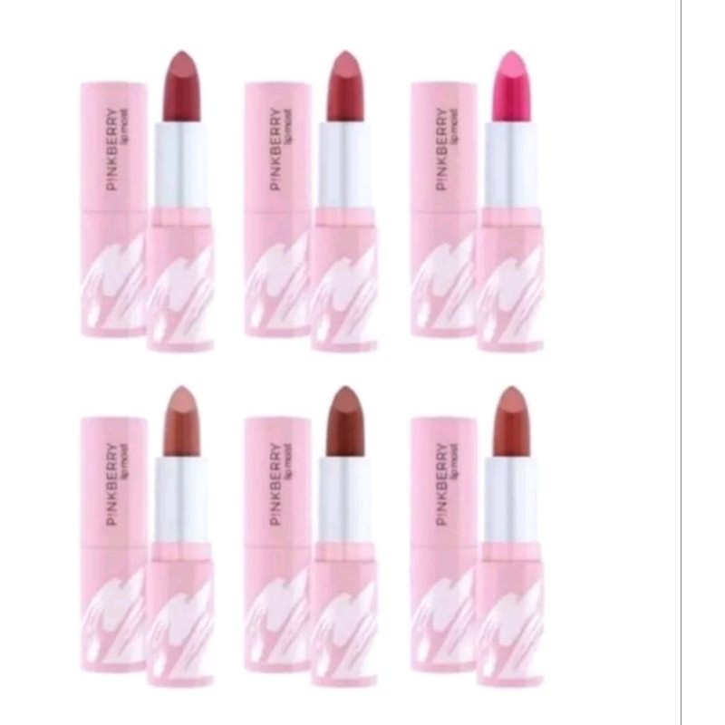 Lipstik Pinkberry Lipmoist (rijek gompal)