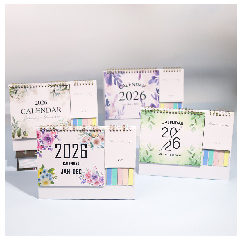 

Standing Desk Calendar 2026 Aesthetic Art Calendar January 2026-Dec 2026 Planner Calendar for Organizing & Planning a 1pcs Pen