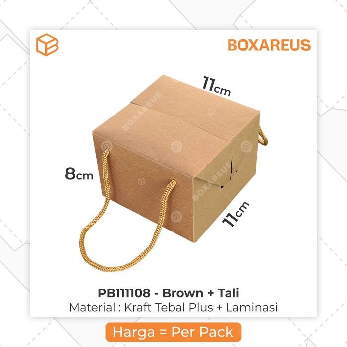 

Sale Paper Bag Kantong Tas Paperbag Kemasan Cake Toples Bag 11cm | PB111108 - Brown Terlaris