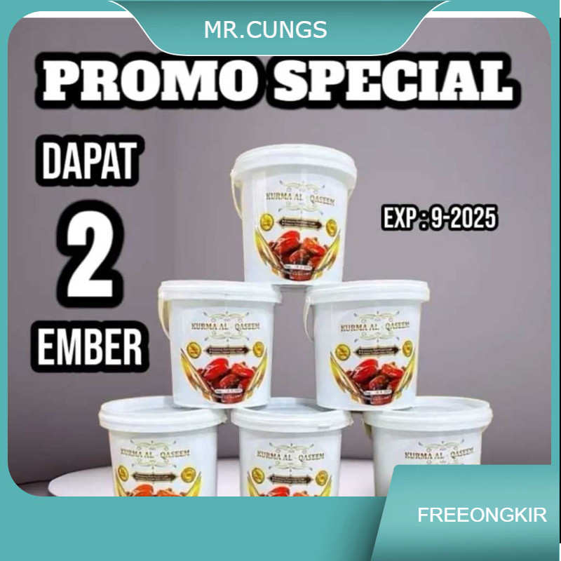 

PROMO 2 EMBER KURMA AL-QASEEM EMBER