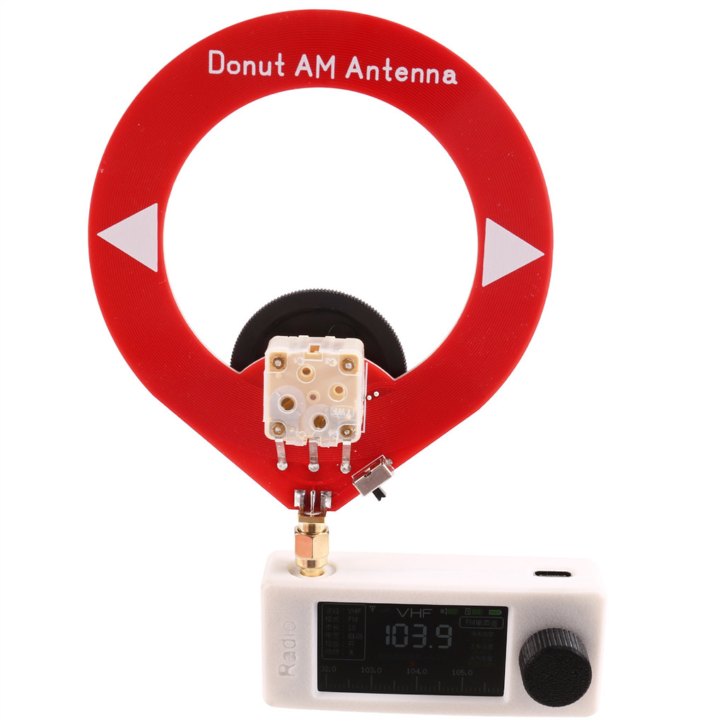 A43I SI4732 1.9inch Radio Receiver 0.5-108MHz Portable Shortwave Radio Receiver HF SW MW VHF Mini SI