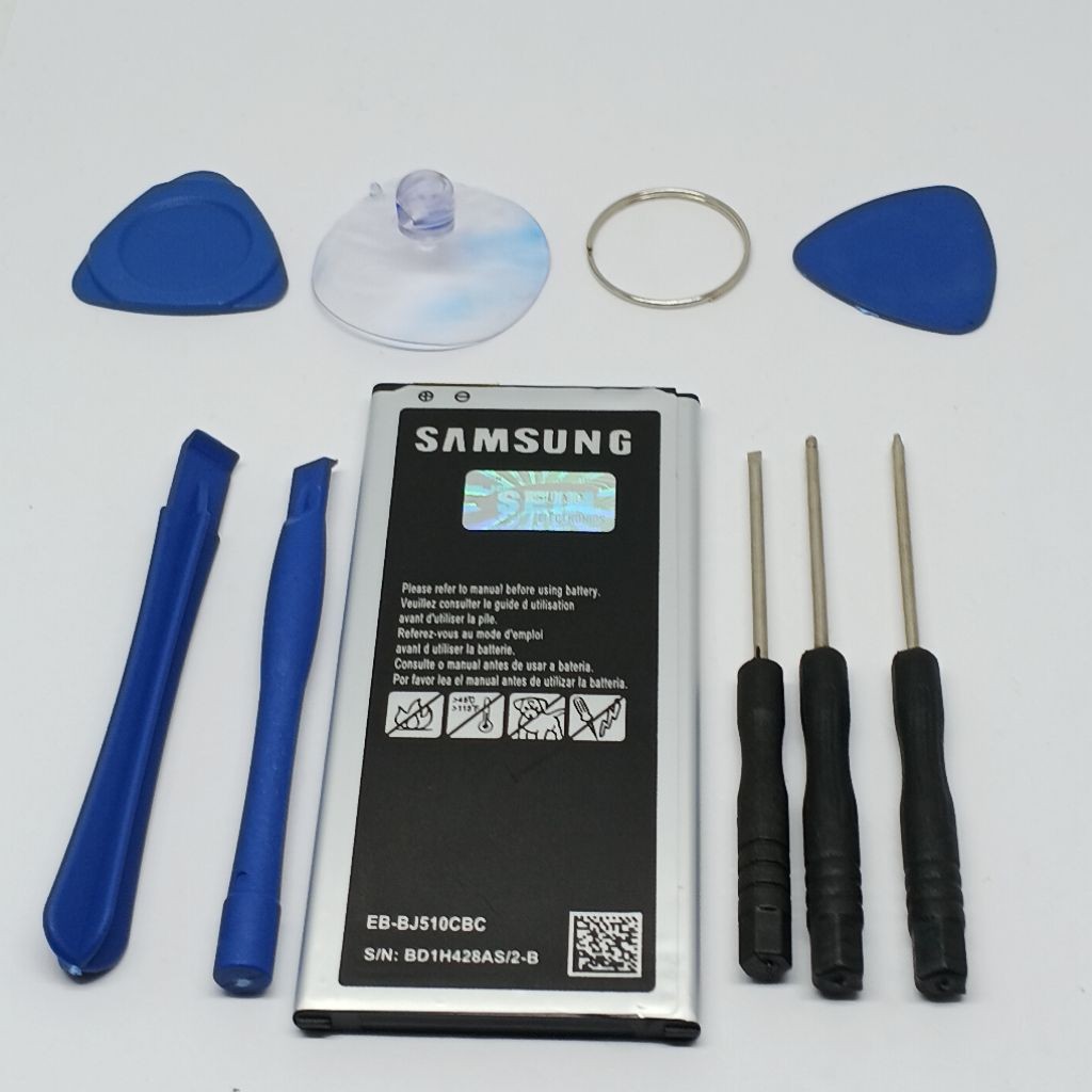 BATREAI BATRE SAMSUNG J5 2016 EB-BJ510CBC ORIGINAL BONUS OBENG HP
