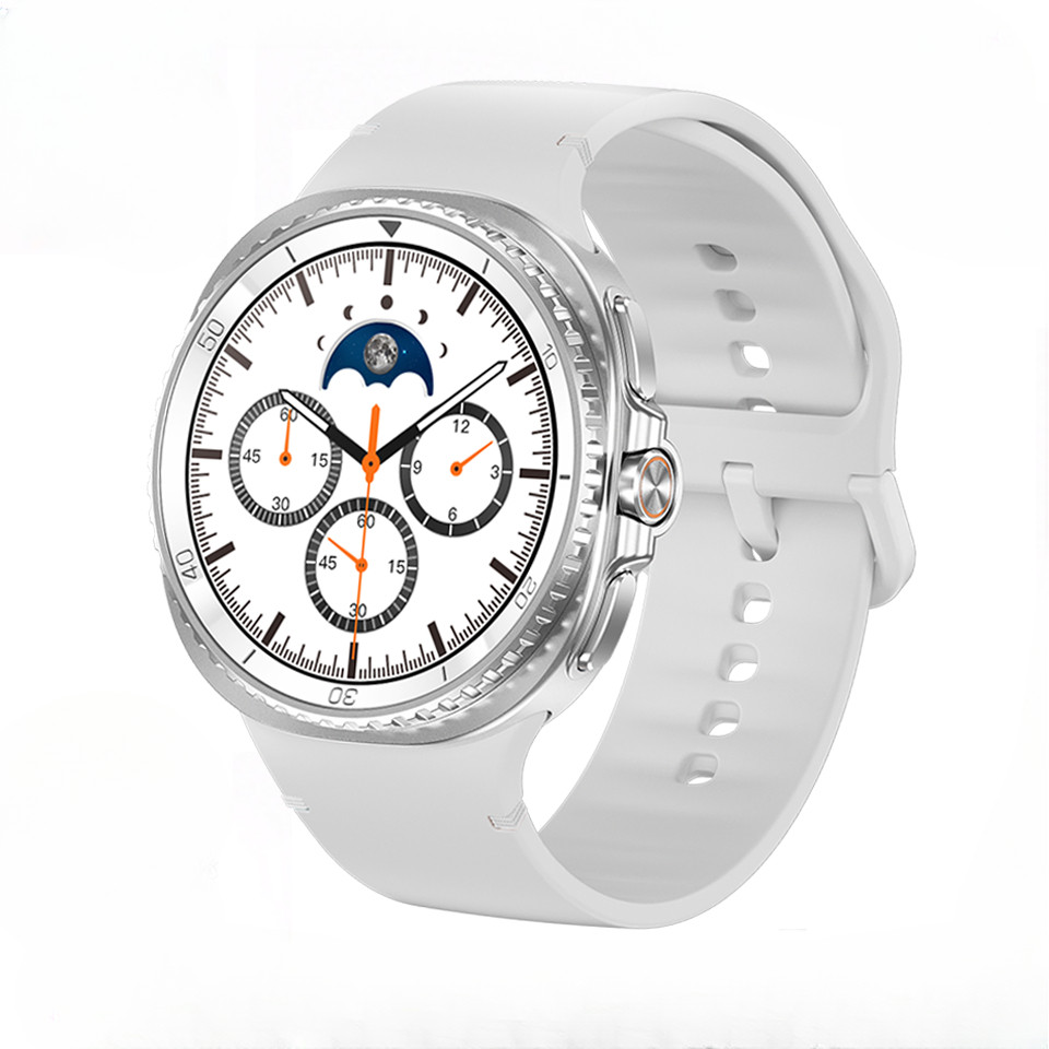 For Galaxy Watch 8 Ultra Classic GPS Compass NFC SmartWatch 46mm Clone Version AMOLEL BT Call 3ATM G