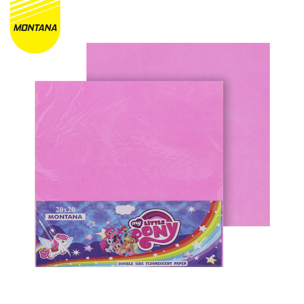 

MONTANA KERTAS ORIGAMI 20 X 20 KERTAS LIPAT KERTAS WARNA