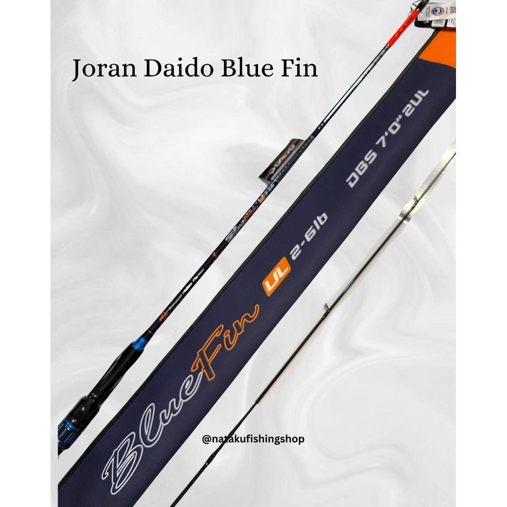 Joran Daido Blue Fin 702/210cm FUJI (Spinning dan Baitcasting)