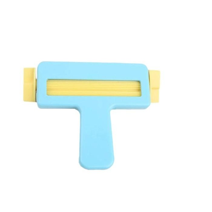 

Paper Crimper Straight Line Alat Pembuat Gelombang Kertas Paper Wave Shaper Quilling Warna Biru Pink KM - 801 - Biru