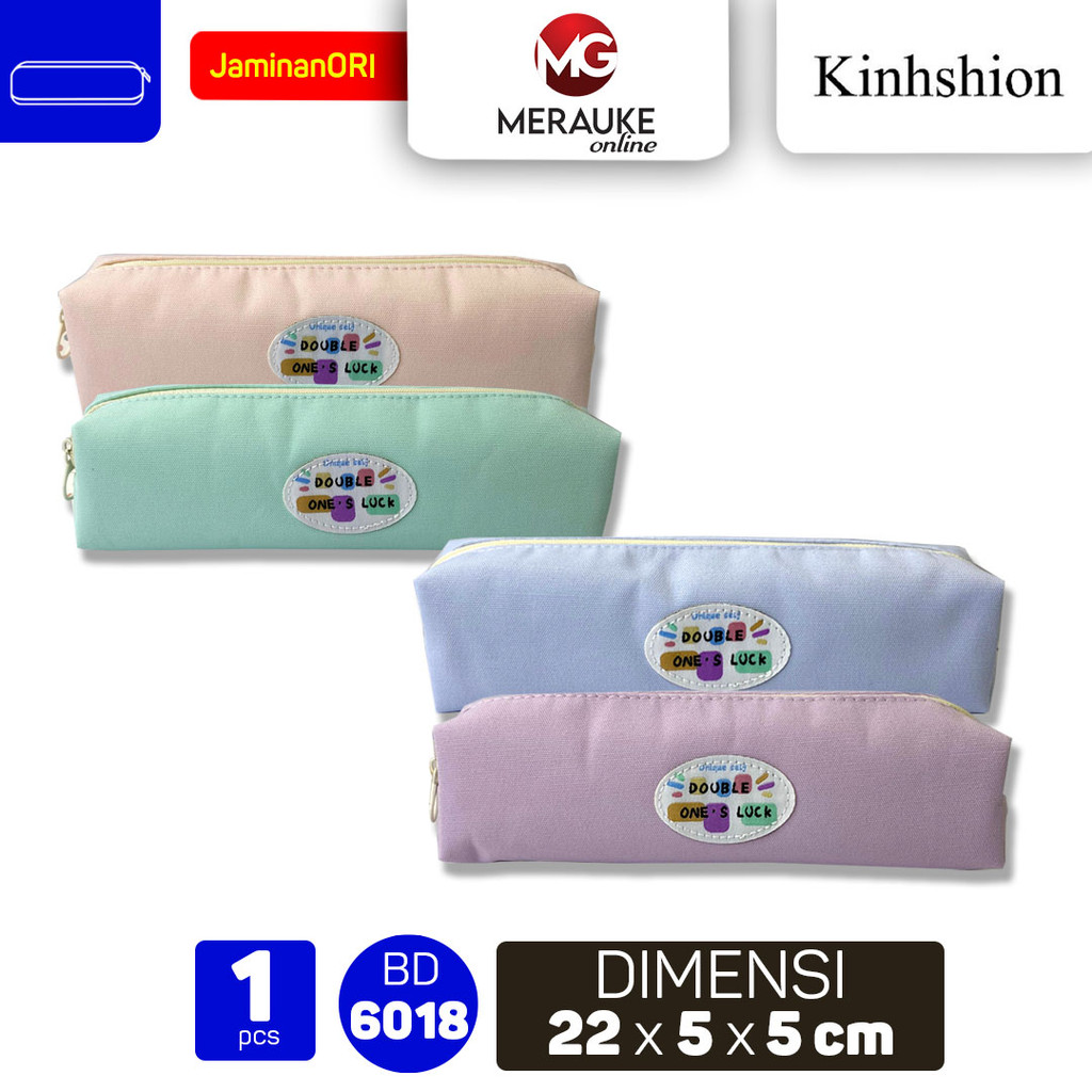 

KINHSHION Tempat Pensil / Pencil Case Unique Self Kain BD 6018