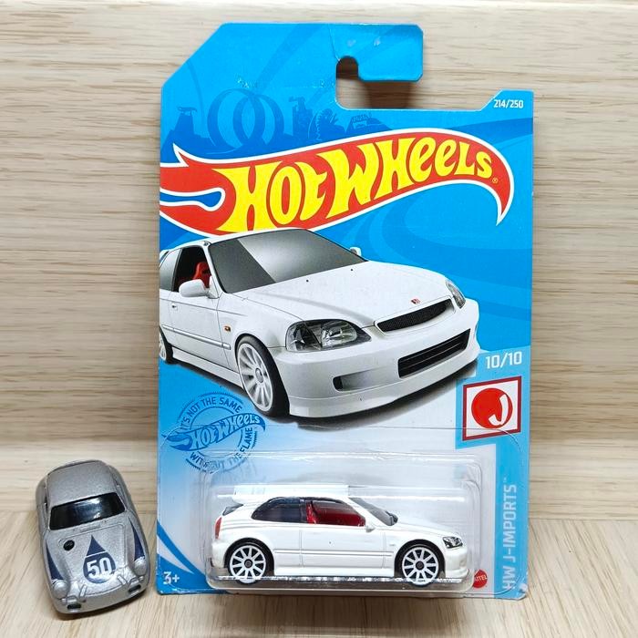 SLK99 hot wheels 99 honda civic type r ek9 putih BB