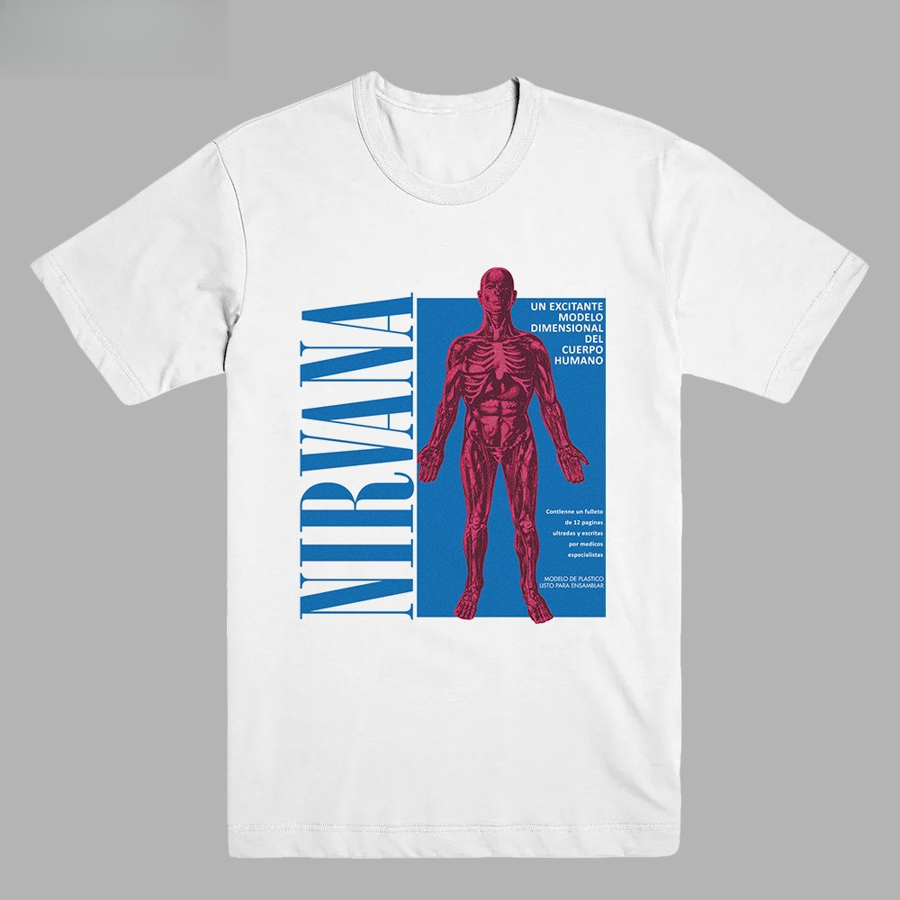 NIRVANA - SLIVER VINTAGE | T-SHIRT |  BAND MERCH