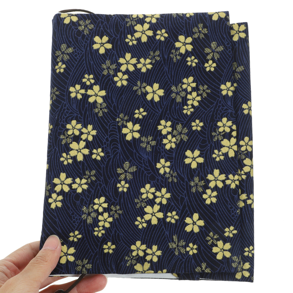 

Fabric Cover Protective Sleeve Anti-Wear Cloth Protector For A5 Notebooks Anti-Scratch Reusable Book Sleeve With