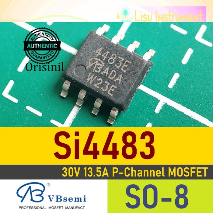 SI4483EDY-VB 4483 30V 13.5A P-Channel MOSFET SO-8 Original VBSemi