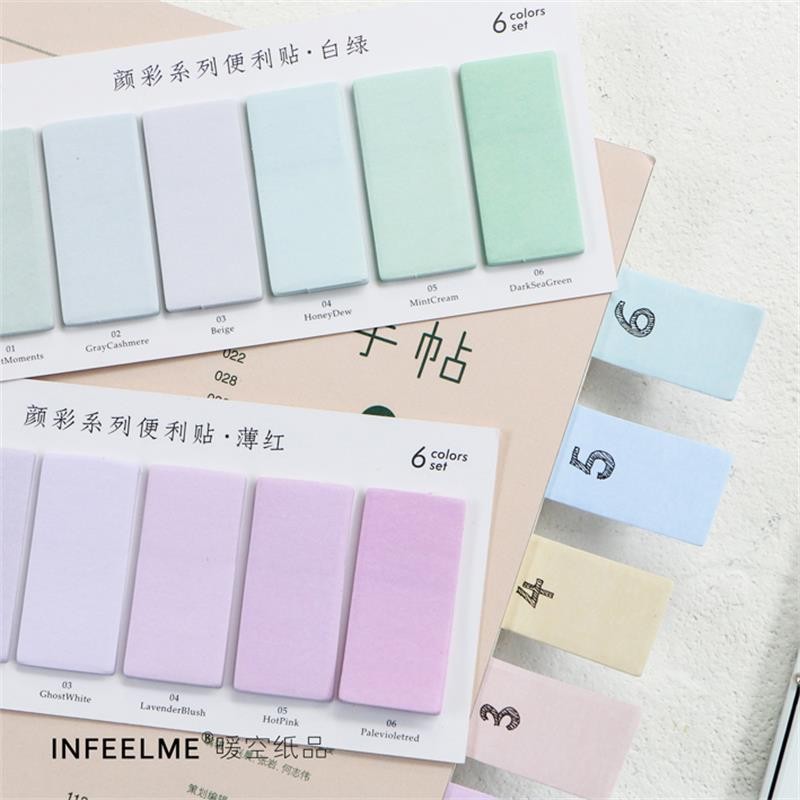 

120 pcs/Set Cute Novelty Sticky Notes Memo Pad Index Sticker Bookmark Page Flag Sticker School Office Stationery Supplies