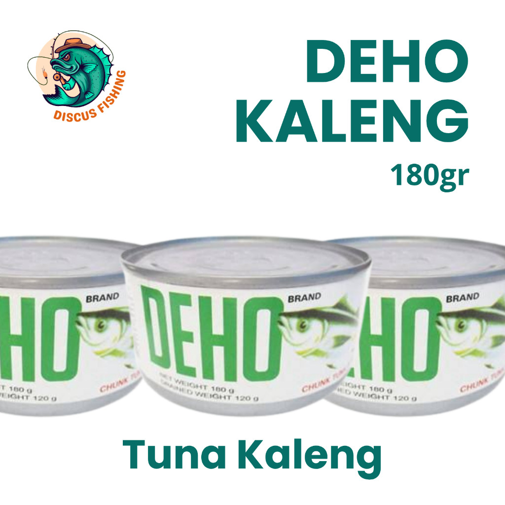 

New Deho Tuna Kaleng 180 Gram / Tuna Chunk In OilPremium