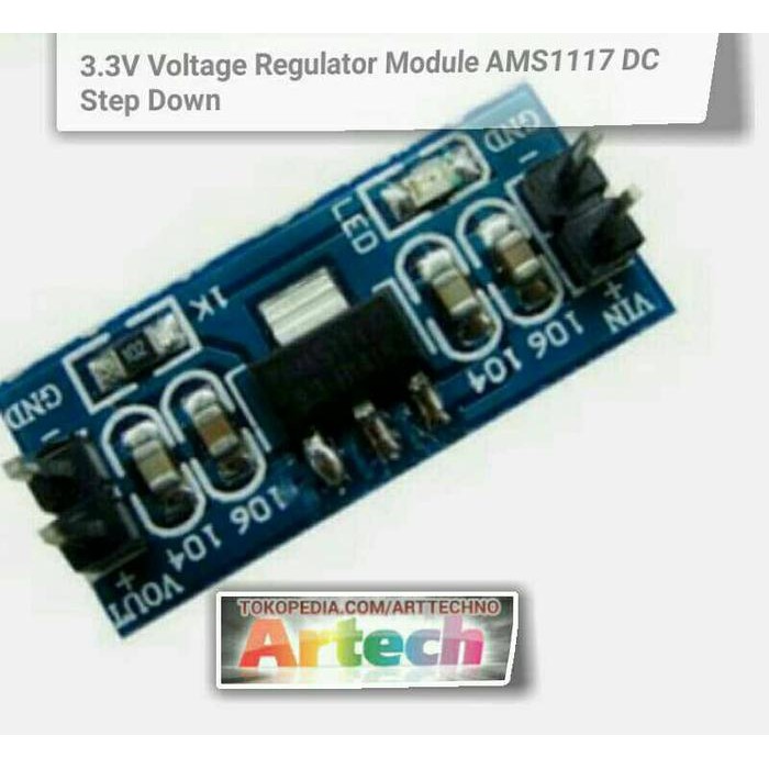 Voltage Regulator Modul AMS1117 Dc Stepdown