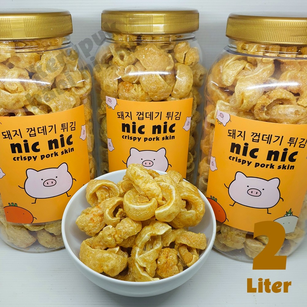 

New Kerupuk Samcan Babi Nic Nic 2 LiterPremium