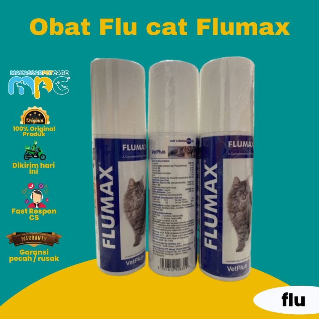 Obat flu kucing FLUMAX Botol