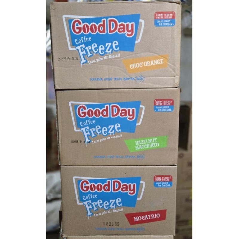 

Good day freeze varian mocafrio perdus isi 12 renceng x 10sachet