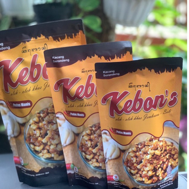 

Kacang Kebon’s Bali Pedas Serondeng 450gram