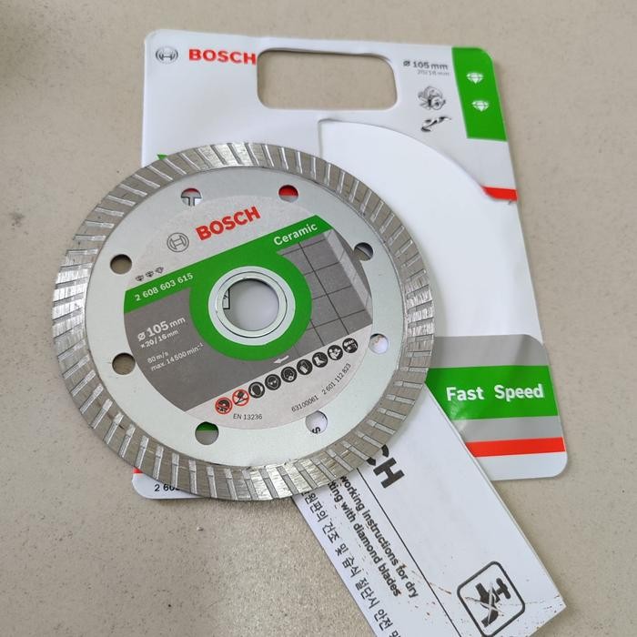 

READY Bosch Mata gerinda potong keramik 4 inch 105 x 2.0 x 16 mm Diamond wheel cutting