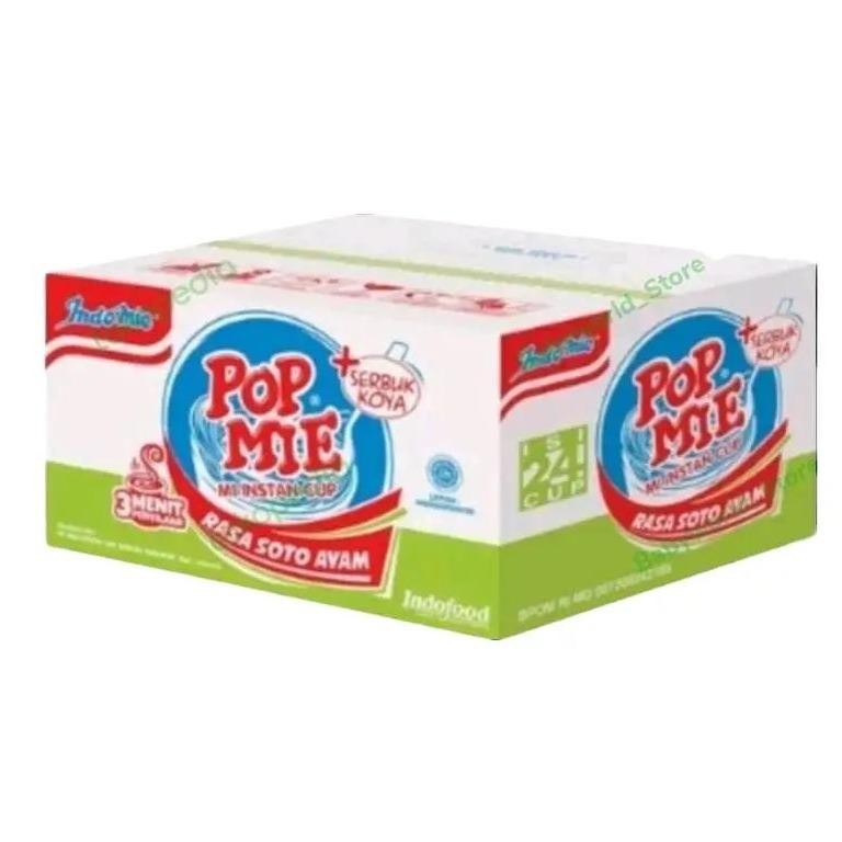 

Pop Mie Mie Instan Cup Per Dus Rasa Soto Ayam 75gr ( 24pcs )