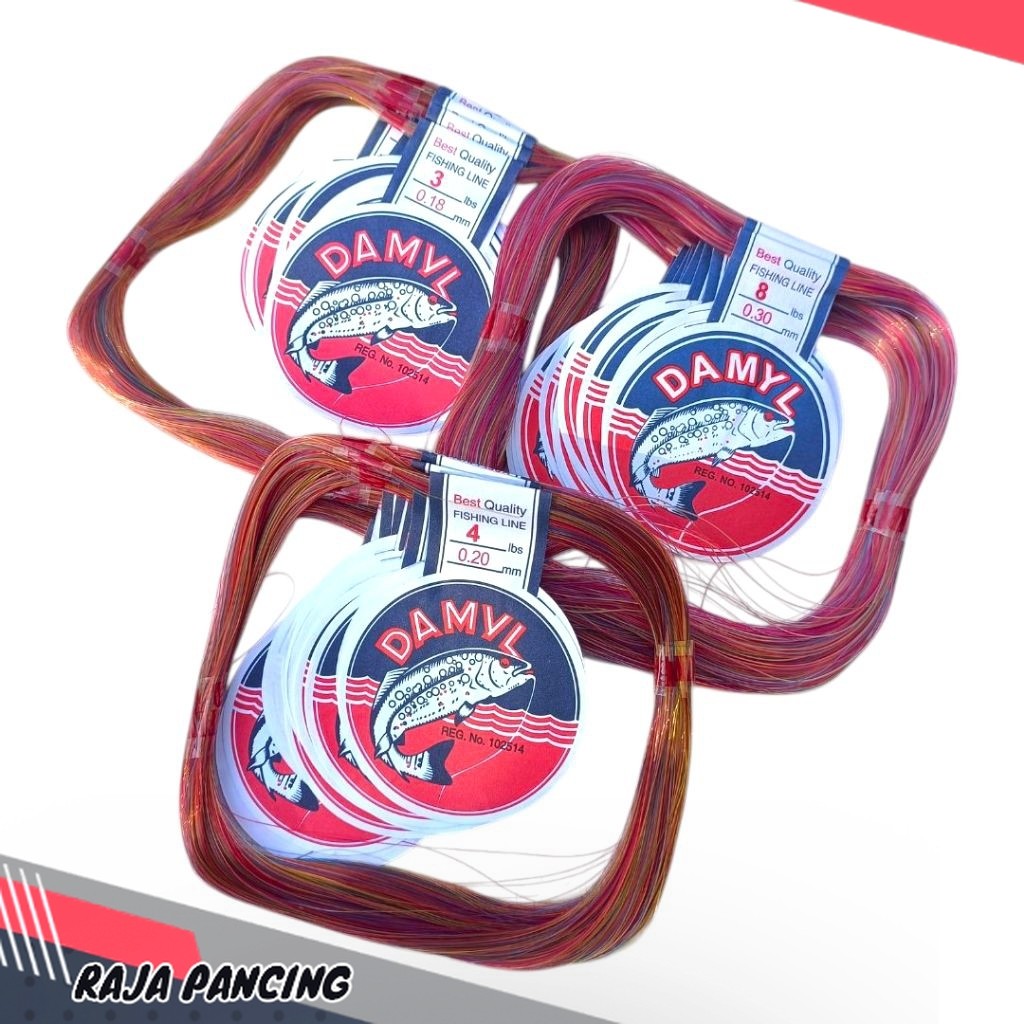 DAMYL MAMBO 1 LB - 20 LB - SENAR GOLDENFISH DAMYL MAMBO - DAMYL WARNA
