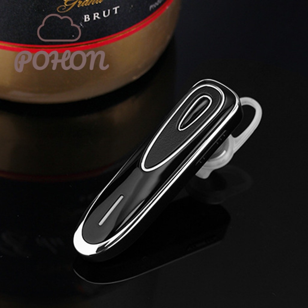 POHON Headset Bluetooth K1 Waktu Siaga Panjang Headset Bluetooth Stereo Panggilan Telepon Headset