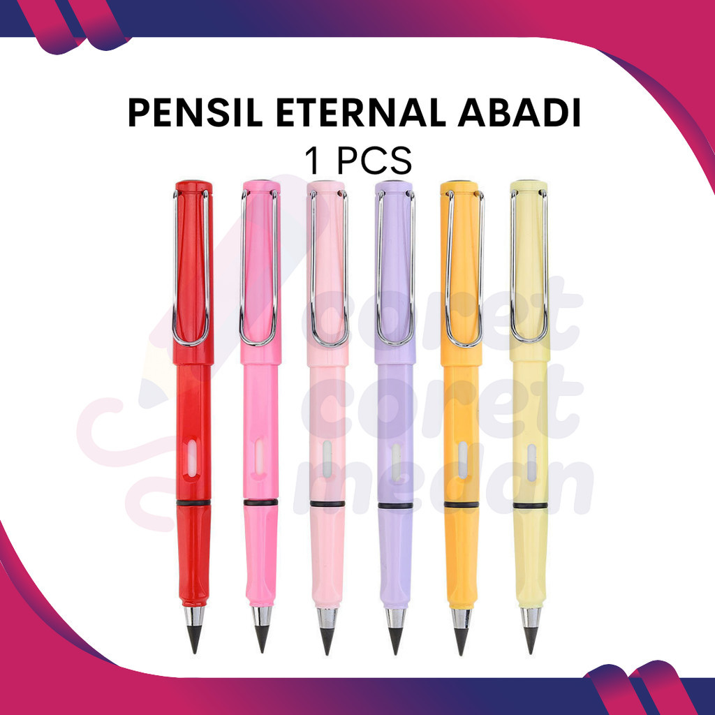 

PENSIL ABADI TIDAK BISA HABIS + PENGHAPUS PER PCS | PENSIL ETERNAL