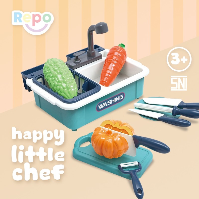 REPO Mainan Anak Kitchen Set Mainan Masak Masakan Mainan Anak Dapur Mainan Dapur Anak Kitchen Set Co