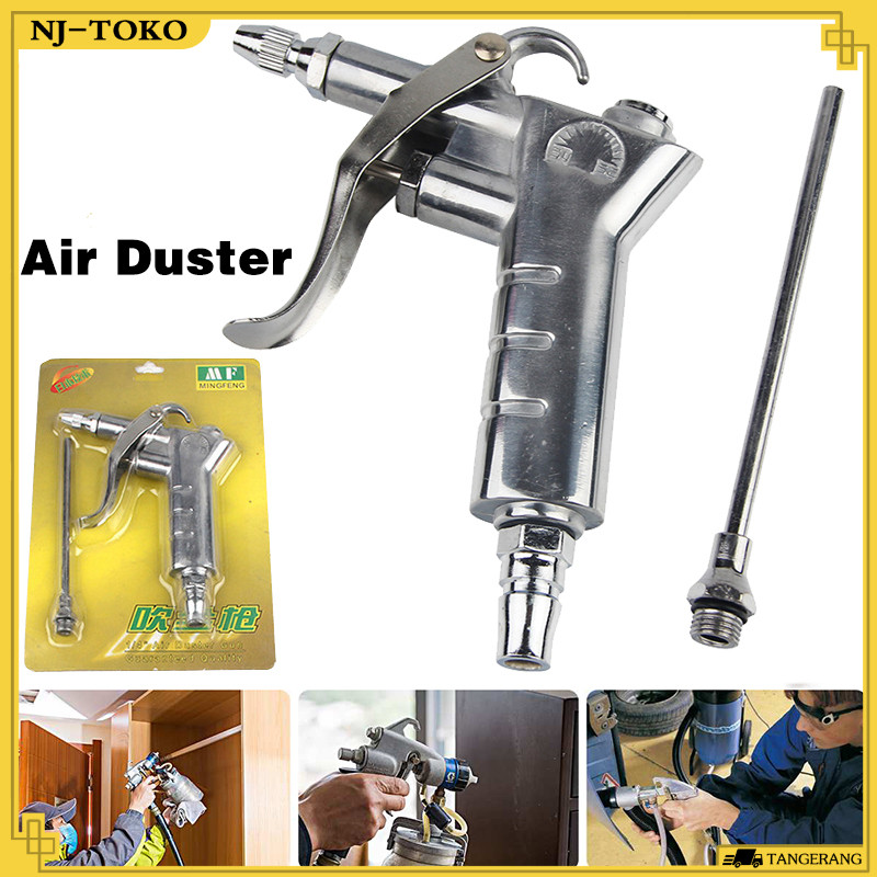 Air Duster Logam DG10 Semprotan Angin Tekanan Tinggi Pistol Pembersih Debu Pneumatik Kuat Untuk Truk