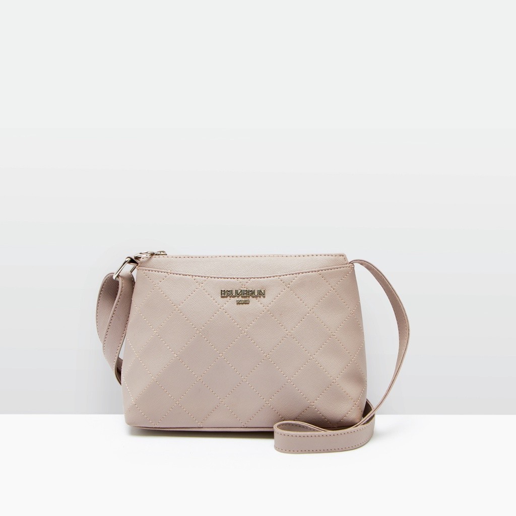 TAS WANITA BRUNBRUN PARIS BREYA GREY SLING BAG