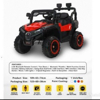 GRATIS ONGKIR INDONESIA mainan mobil aki EXOTIC MOBIL AKI  "UTV