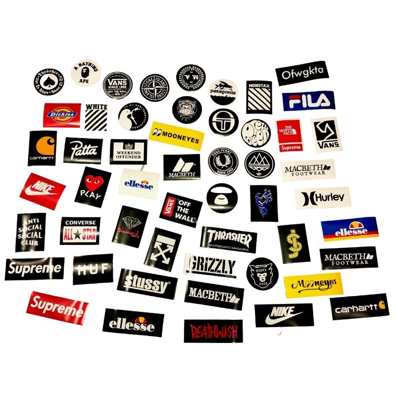 

Sticker Brand Anti Air Bahan Graftac 3 (BEBAS PILIH MOTIF)