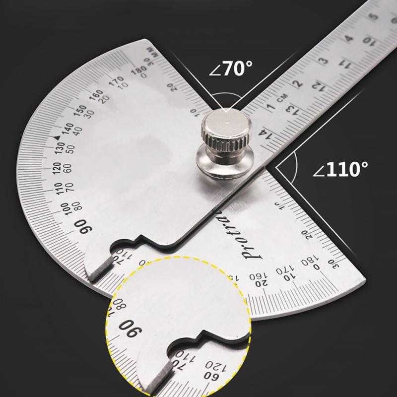 

Protractor Penggaris Busur Derajat Measuring 14.5cm 180 Degree - PR180 #IbrahimaStoree