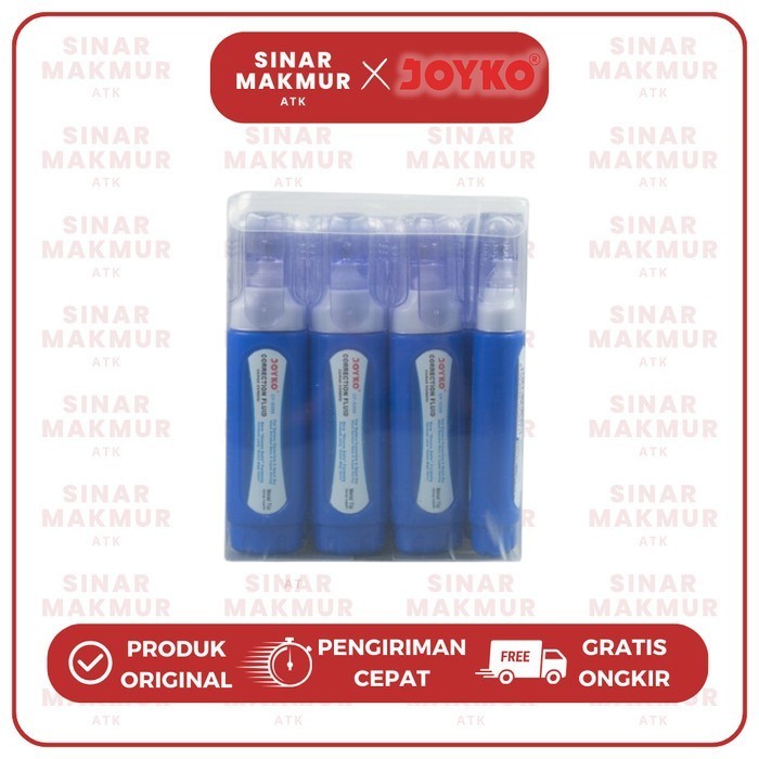 

Correction Fluid/Tipex Cair Biru Gepeng CF-S209 Joyko (Lsn)