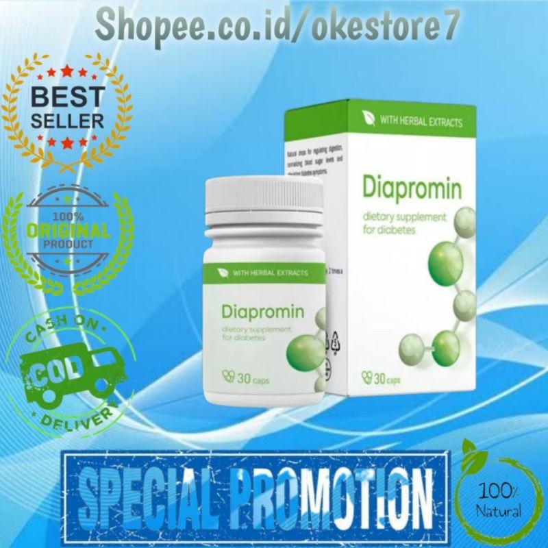 

Obat Diabetes Herbal Diapromin Original - Obat Diapromin Asli Special Obat Penurun Gula Darah
