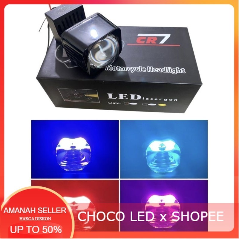 Biled CR7 Biled Matrix CR7 1.5 Inch Demon Light RGB 60 Watt Hi-Lo COD