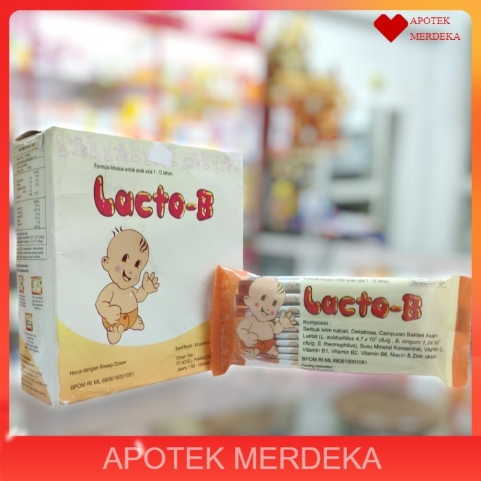 Lacto B Sachet Probiotik / Obat Diare Bayi / Lacto-B
