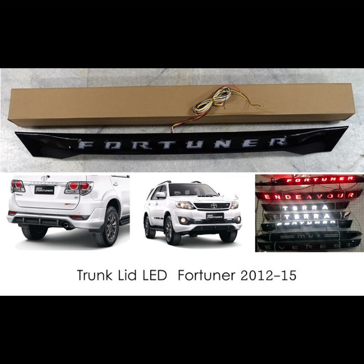 Trunk lid Led Fortuner 2012 sampai 2015