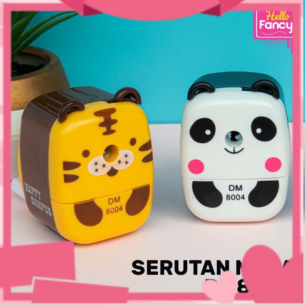 

Serutan Pensil / Rautan Putar / Rautan Meja / Rawutan Putar DM8004