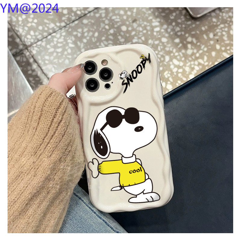 The handsome Snoopy Suitable for Realme 5/5 10 Realme 7/8 7PRo 6 Pro  7i 8i C2 C35 C55 C33 C30 C31 C