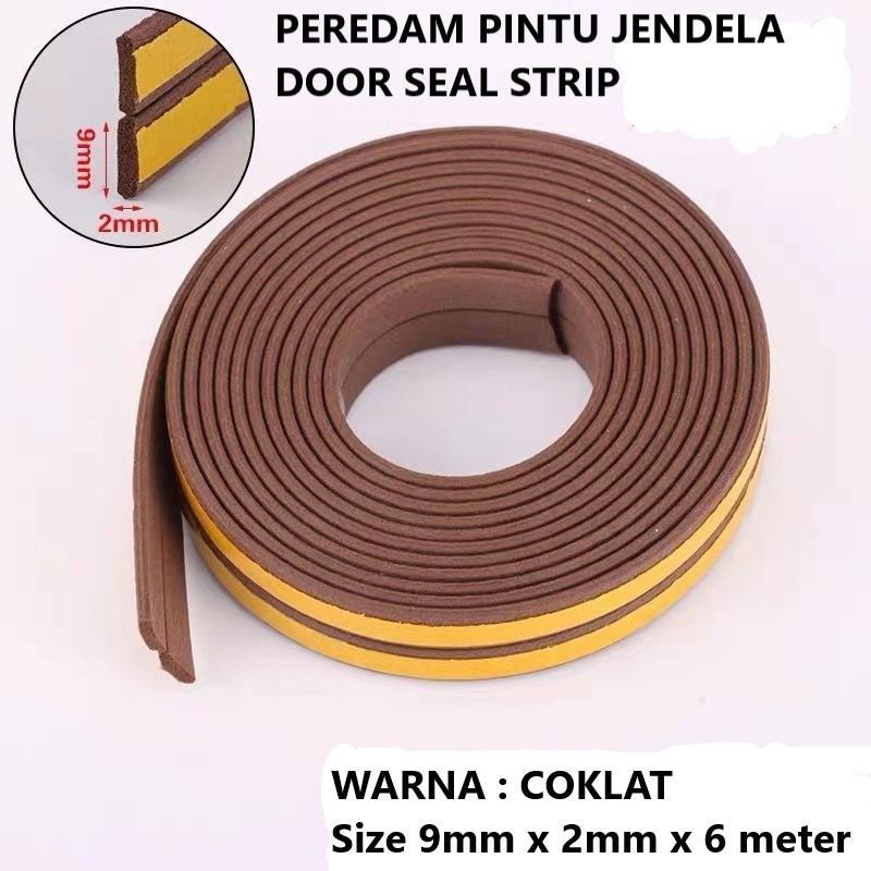 Karet Pintu Kedap Suara Tape Seal Insulation Pintu Lemari Jendela Rumah