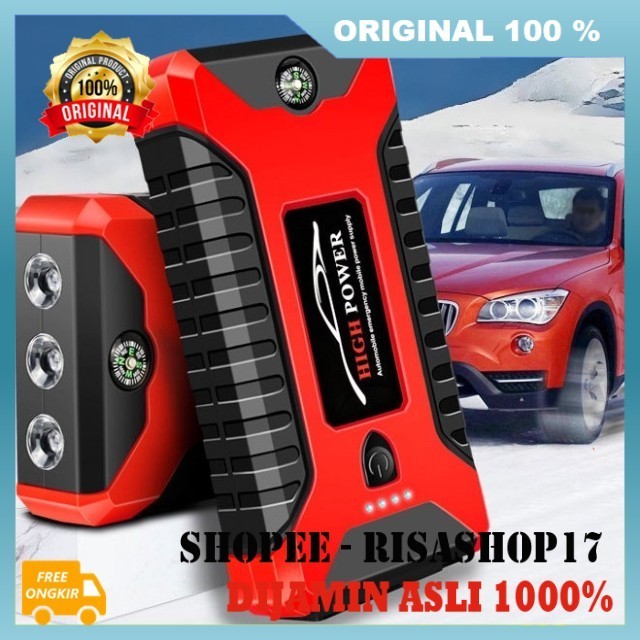 Jumper Aki Multifungsi Jumperstater Aki Cordless Jerman Powerbank Jumper Starter Aki Mobil Multifung