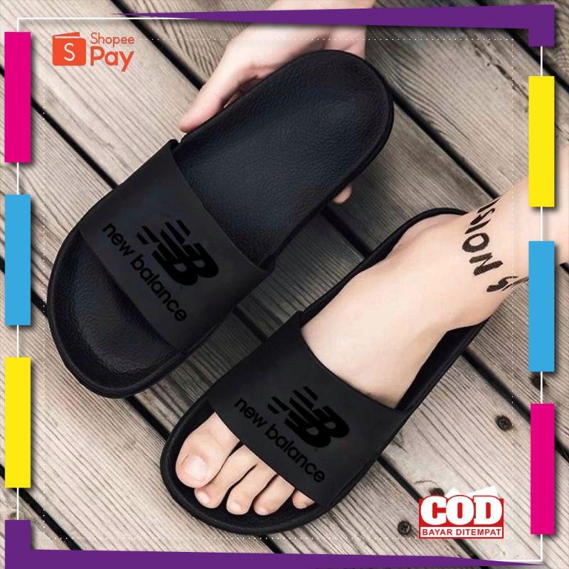 [PREMIUM ORIGINAL] Sandal / Sendal Laki Laki / Pria / Man Original Premium Terbaru The Beatles NB Pe