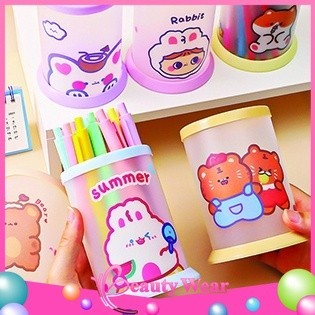 

Tempat Pensil Lipat Lucu DIY Tempat Penyimpanan Pulpen Multifungsi Import