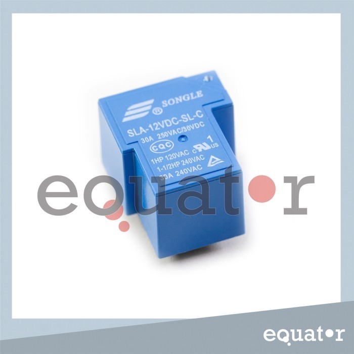 Relay Songle DC 12V 12 volt 6 pin Biru Kodok SLA-12VDC-SL-C